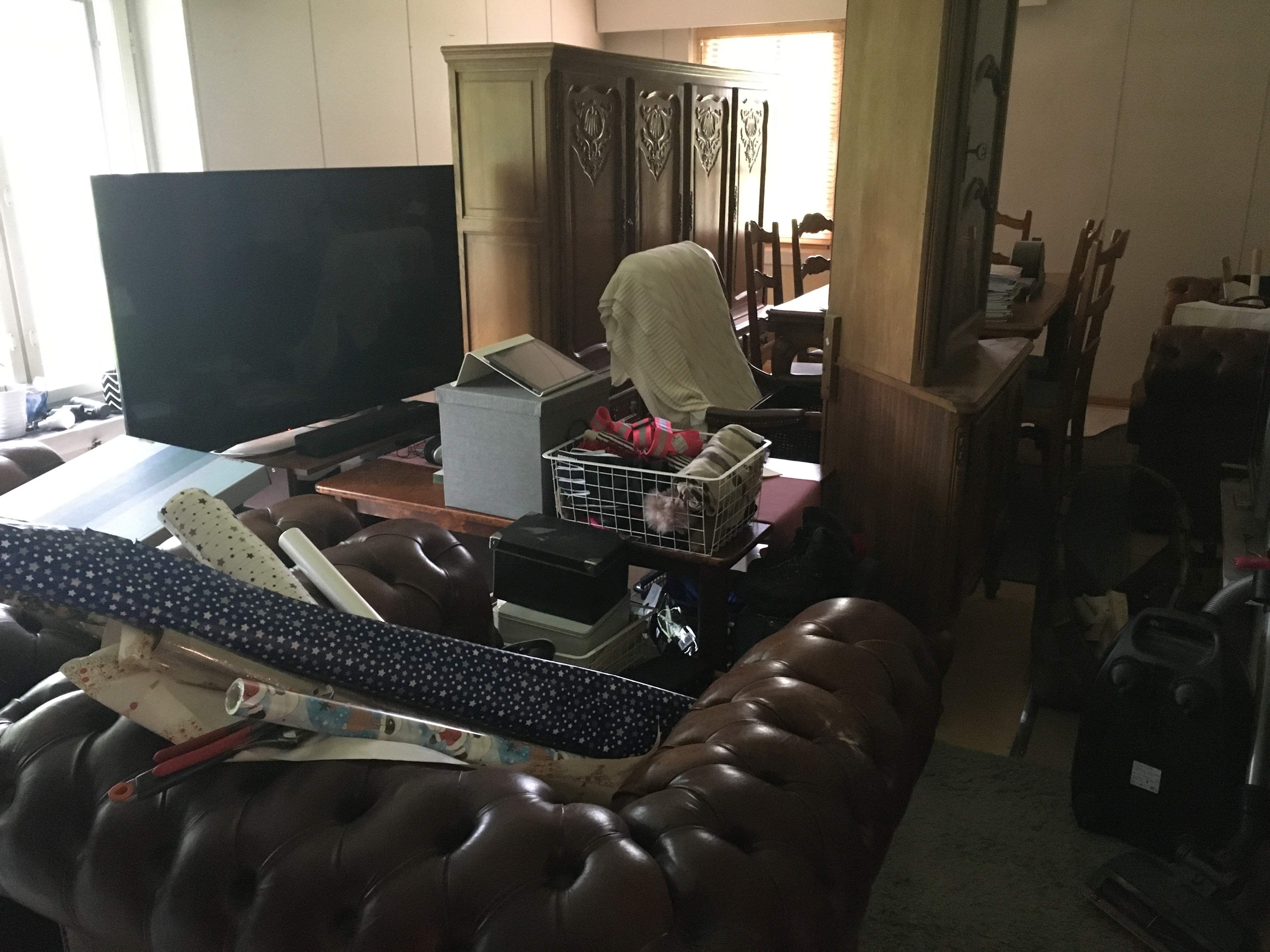 Putkiremontin keskellä